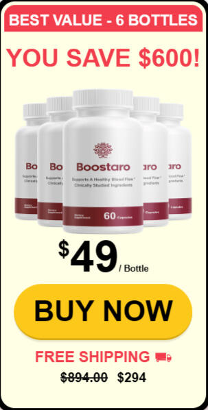 Boostaro 6 bottle
